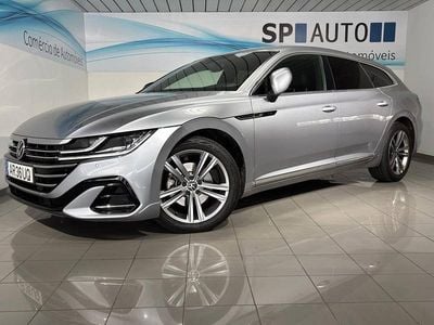 Usado VW Arteon R-line 150 HP (110 kW) 2022 Cinzento Carrinha
