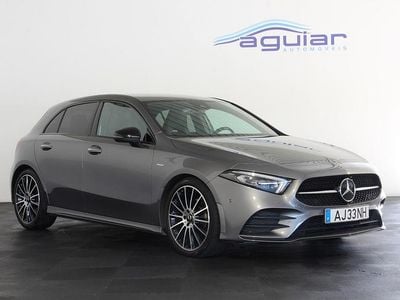 Usado Mercedes A200 AMG line 163 HP (119 kW) 2021 Cinza Sedan