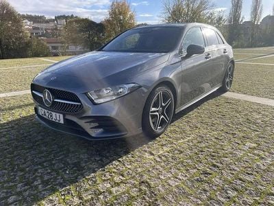 Cinza escuro Usado 2020 Mercedes A200 AMG line Citadino | € 28.000 (Preço elevado)