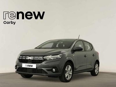 Cinzento Usado 2024 Dacia Sandero Expression | € 16.490 (Preço justo)