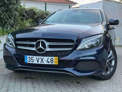 Azul Usado 2016 Mercedes C220 Avantgarde Edition Carrinha | € 21.900