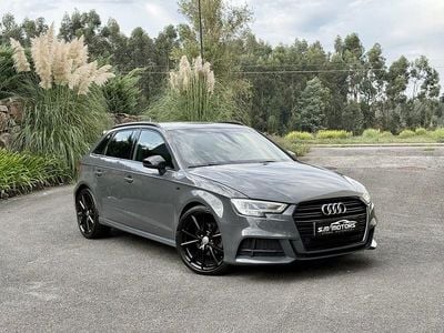Usado Audi A3 S-Line 150 HP (110 kW) 2017 Cinza Citadino