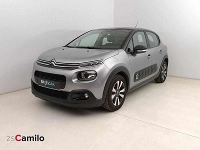 Cinzento Usado 2019 Citroën C3 Feel Citadino | € 11.750 (Preço justo)