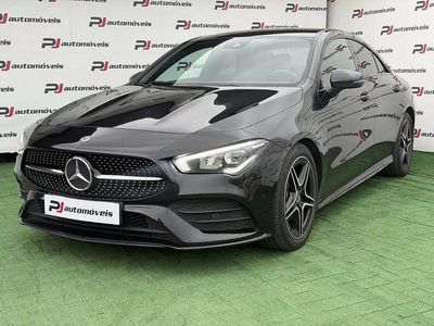 Usado Mercedes CLA180 AMG line 116 HP (85 kW) 2020 Preto Sedan