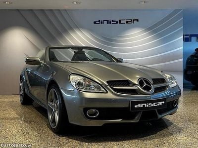 Cinza Usado 2009 Mercedes SLK200 Cabrios | € 16.900 (Preço justo)