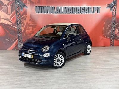 Usado Fiat 500C Lounge 69 HP (50 kW) 2019 Azul Cabrios