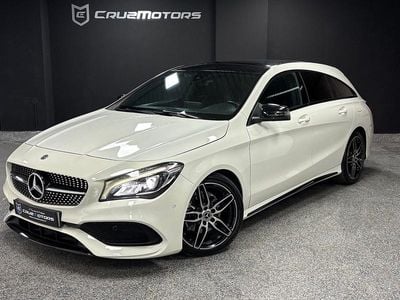 Usado Mercedes CLA200 AMG line 136 HP (100 kW) 2017 Branco Carrinha