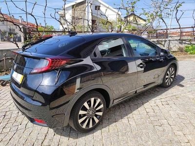 Preto Usado 2017 Honda Civic | € 16.600 (Bom preço)