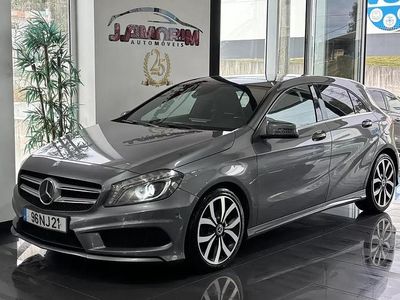 Usado Mercedes A200 AMG line 136 HP (100 kW) 2012 Cinza antracite