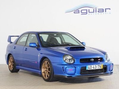 Usado Subaru Impreza 265 HP (194 kW) 2002 Azul Sedan