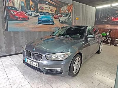 Usado BMW 116 Advantage 116 HP (85 kW) 2015 Cinzento Citadino