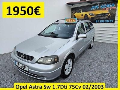 Cinzento Usado 2003 Opel Astra | € 1.950 (Caro)