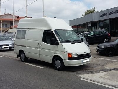 usado Ford Transit 2.5 D AUTO VIVENDA C/DIRECÇÃO ASSITIDA - 6 LUGARES