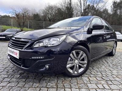 Usado Peugeot 308 SW 120 HP (88 kW) 2015 Azul Carrinha