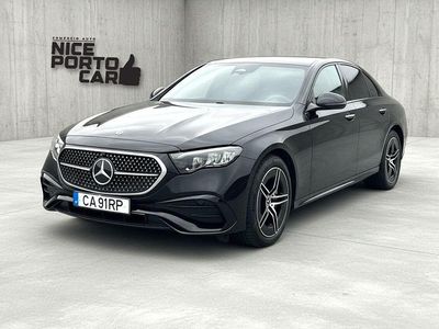 Preto Usado 2024 Mercedes E300 AMG line Sedan | € 61.990