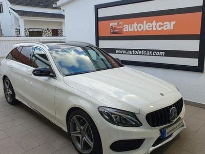 Branco Usado 2017 Mercedes C220 AMG line | € 24.900