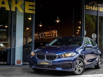 Azul Usado 2021 BMW 116 Advantage Citadino | € 19.450 (Bom preço)