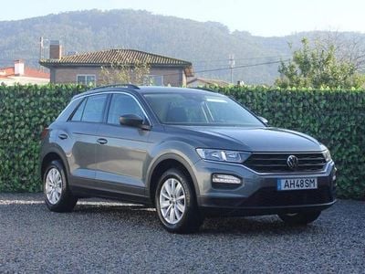 Cinza Usado 2021 VW T-Roc SUV | € 17.480 (Preço justo)