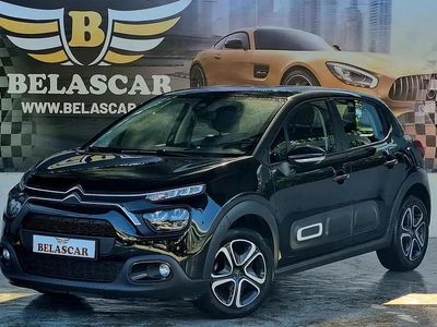 Preto Usado 2021 Citroën C3 Feel Citadino | € 11.500 (Preço justo)