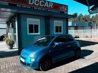 Azul Usado 2015 Fiat 500 S Citadino | € 10.870 (Caro)