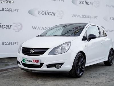 Usado Opel Corsa Edition 100 HP (73 kW) 2010 Branco Citadino