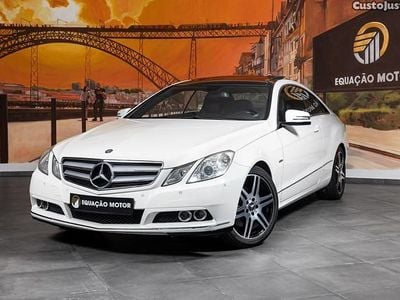 Branco Usado 2010 Mercedes E250 Coupé | € 14.900 (Bom preço)