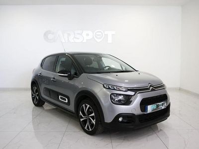 Usado Citroën C3 PureTech 83 HP (61 kW) 2022 Antracite Citadino