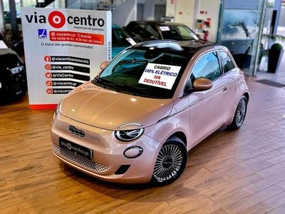 Usado Fiat 500e Icon 86 kW (118 HP) 2024 Rosa Cabrios