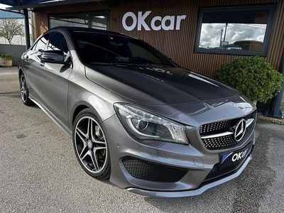 Cinza Usado 2016 Mercedes CLA180 AMG line Sedan | € 14.900 (Preço justo)