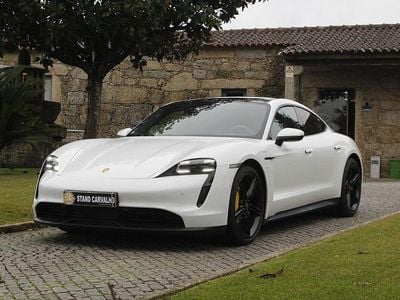 Usado Porsche Taycan 4S 389 kW (530 HP) 2020 Branco Sedan