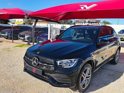 Preto Usado 2022 Mercedes GLC300 AMG line SUV | € 39.990