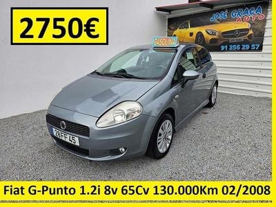 Cinzento Usado 2008 Fiat Grande Punto Citadino | € 2.750 (Super Preço)