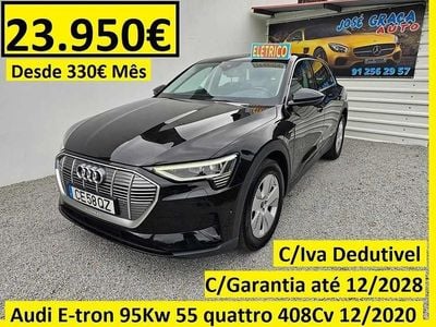 Usado Audi e-tron 300 kW (408 HP) 2020 Preto SUV