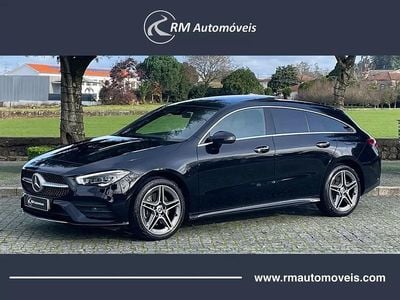 Preto Usado 2022 Mercedes CLA250e Shooting Brake AMG line Carrinha | € 33.900 (Preço elevado)