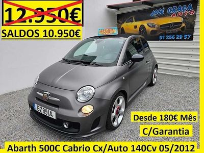 Cinzento Usado 2012 Abarth 500 Citadino | € 10.950
