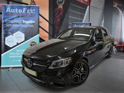 usado Mercedes C220 D AMG LINE AUTO 194 CV