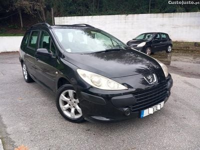 Preto Usado 2007 Peugeot 307 Carrinha | € 2.750 (Bom preço)