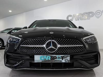 Preto Usado 2024 Mercedes C300 AMG line Sedan | € 52.480