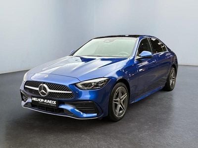 Azul Usado 2022 Mercedes C300 AMG line Sedan | € 39.990 (Super Preço)