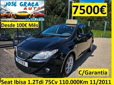 usado Seat Ibiza 1.2TDi 75Cv Copa 110.000Km 11/2011