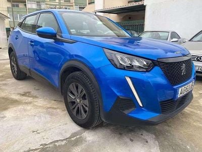 Azul Usado 2021 Peugeot 2008 Active SUV | € 18.900 (Bom preço)