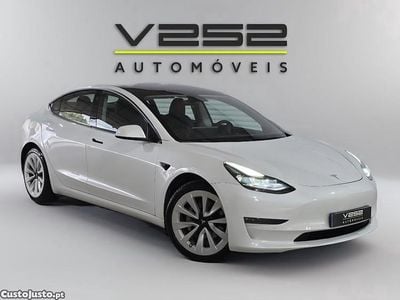 Usado Tesla Model 3 Long Range AWD 365 kW (497 HP) 2021 Branco Sedan