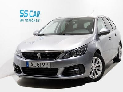 Cinza Usado 2020 Peugeot 308 SW Style Carrinha | € 11.990 (Super Preço)