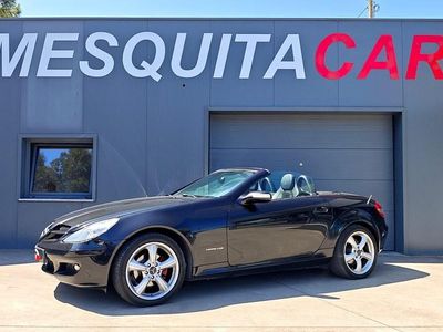 Preto Usado 2004 Mercedes SLK200 Cabrios | € 13.500