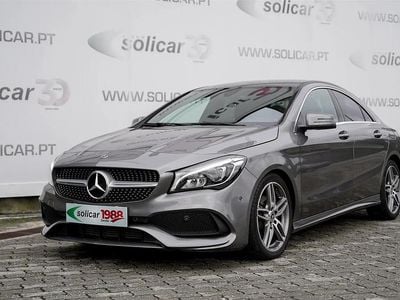 Usado Mercedes CLA180 AMG line 109 HP (80 kW) 2018 Cinza Sedan