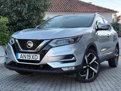Cinza Usado 2018 Nissan Qashqai Tekna SUV | € 17.900 (Bom preço)