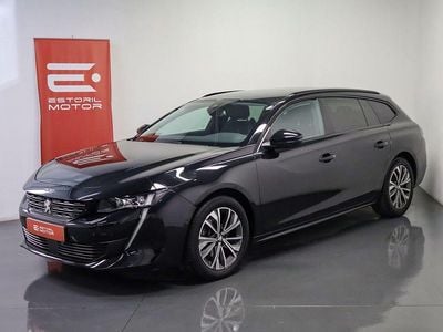Preto Usado 2022 Peugeot 508 Allure Carrinha | € 24.500 (Preço justo)