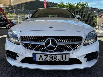 Branco Usado 2019 Mercedes C220 AMG Sedan | € 34.900 (Caro)