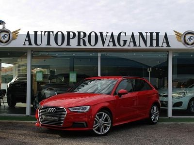 Usado Audi A3 e-tron S-Line 204 HP (150 kW) 2017 Vermelho Citadino