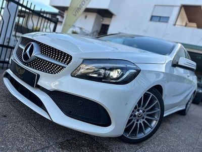 Usado Mercedes A180 AMG line 109 HP (80 kW) 2018 Branco
